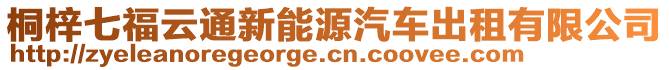桐梓七福云通新能源汽車出租有限公司
