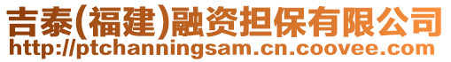 吉泰(福建)融資擔(dān)保有限公司
