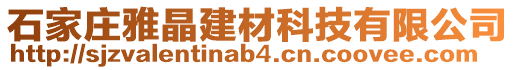 石家莊雅晶建材科技有限公司