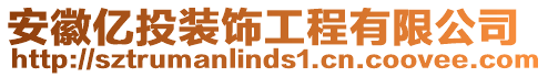 安徽億投裝飾工程有限公司
