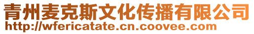 青州麥克斯文化傳播有限公司