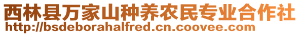 西林縣萬家山種養農民專業合作社