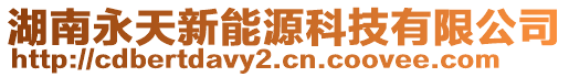 湖南永天新能源科技有限公司