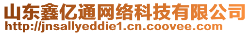 山東鑫億通網絡科技有限公司