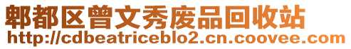 郫都區(qū)曾文秀廢品回收站