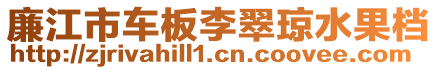 廉江市車板李翠瓊水果檔