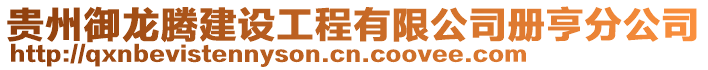 貴州御龍騰建設(shè)工程有限公司冊亨分公司