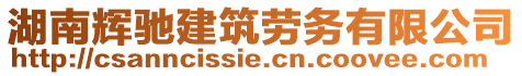 湖南輝馳建筑勞務(wù)有限公司