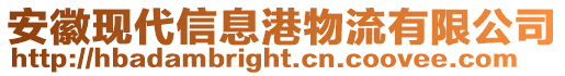 安徽現代信息港物流有限公司