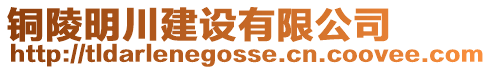 銅陵明川建設(shè)有限公司