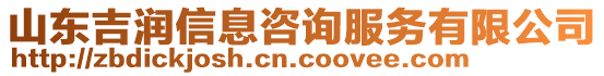 山東吉潤信息咨詢服務(wù)有限公司