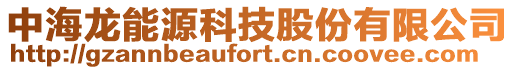 中海龍能源科技股份有限公司