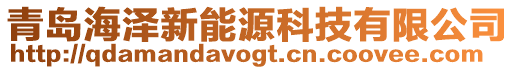 青島海澤新能源科技有限公司