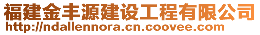 福建金豐源建設(shè)工程有限公司