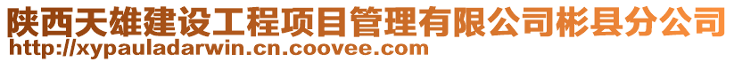 陕西天雄建设工程项目管理有限公司彬县分公司