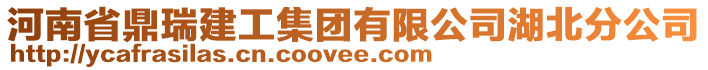 河南省鼎瑞建工集团有限公司湖北分公司