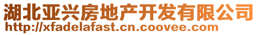 湖北亞興房地產(chǎn)開發(fā)有限公司