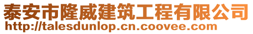 泰安市隆威建筑工程有限公司