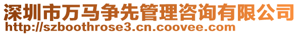 深圳市萬馬爭先管理咨詢有限公司