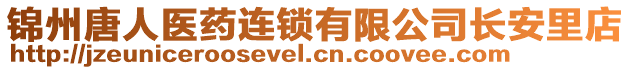 錦州唐人醫(yī)藥連鎖有限公司長(zhǎng)安里店