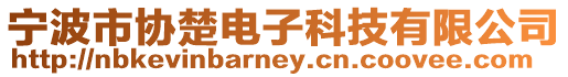 寧波市協楚電子科技有限公司