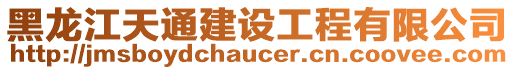 黑龍江天通建設工程有限公司