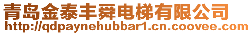 青島金泰豐舜電梯有限公司