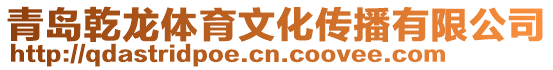 青島乾龍體育文化傳播有限公司