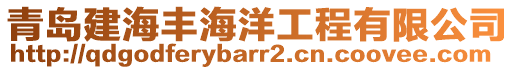 青島建海豐海洋工程有限公司