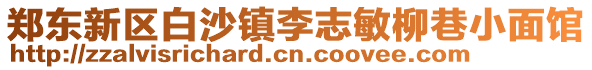 鄭東新區(qū)白沙鎮(zhèn)李志敏柳巷小面館