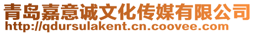 青島嘉意誠文化傳媒有限公司