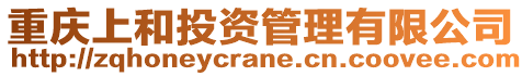 重慶上和投資管理有限公司