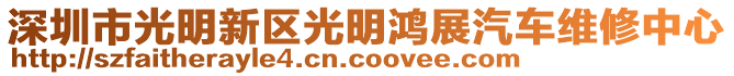 深圳市光明新區(qū)光明鴻展汽車維修中心