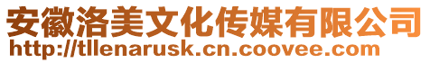安徽洛美文化傳媒有限公司