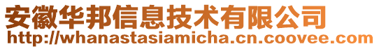 安徽華邦信息技術有限公司