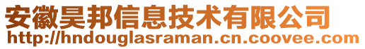 安徽昊邦信息技術(shù)有限公司