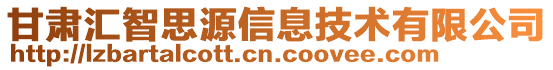 甘肃汇智思源信息技术有限公司