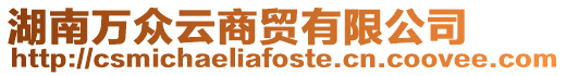 湖南萬眾云商貿有限公司