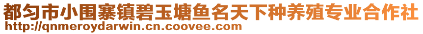 都勻市小圍寨鎮(zhèn)碧玉塘魚名天下種養(yǎng)殖專業(yè)合作社