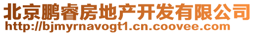 北京鵬睿房地產開發有限公司