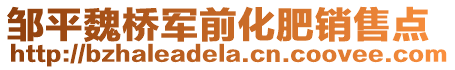 鄒平魏橋軍前化肥銷售點