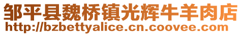 鄒平縣魏橋鎮光輝牛羊肉店