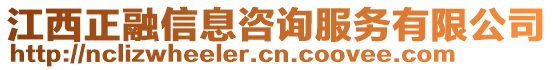 江西正融信息咨詢服務(wù)有限公司