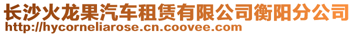 長(zhǎng)沙火龍果汽車租賃有限公司衡陽(yáng)分公司