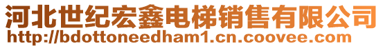 河北世紀(jì)宏鑫電梯銷售有限公司