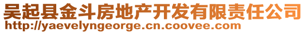 吴起县金斗房地产开发有限责任公司