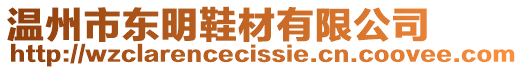 溫州市東明鞋材有限公司