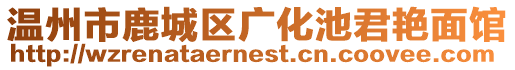 溫州市鹿城區廣化池君艷面館
