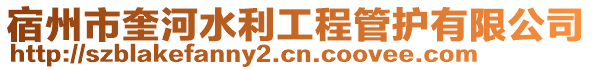 宿州市奎河水利工程管護有限公司