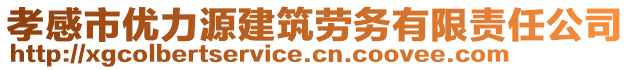 孝感市優(yōu)力源建筑勞務(wù)有限責(zé)任公司